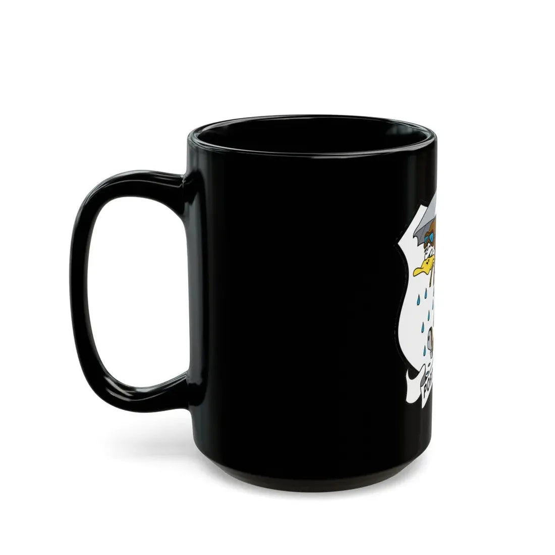 USCG Air Station Port Angeles PAAS (U.S. Coast Guard) Black Coffee Mug - Go Mug Yourself