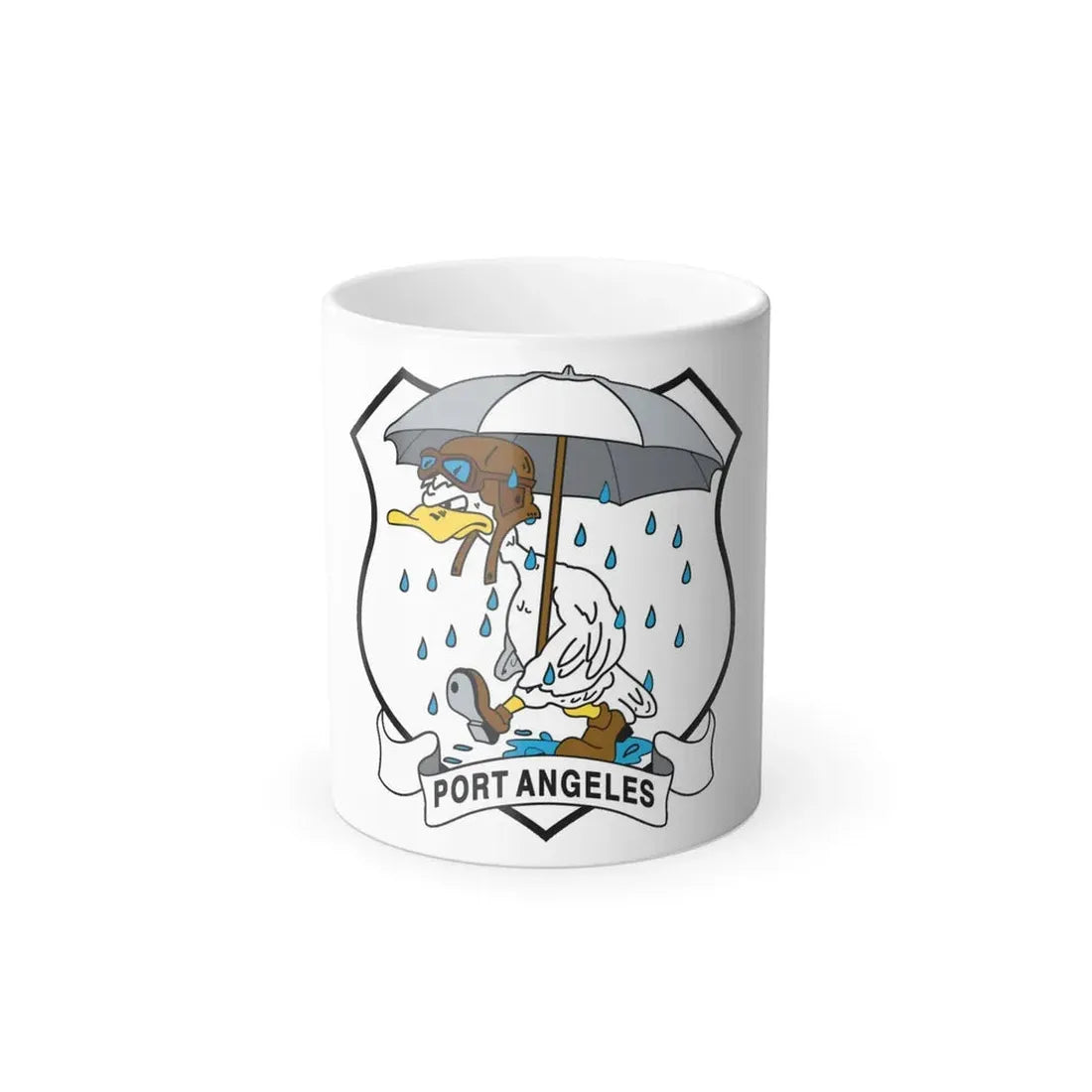 USCG Air Station Port Angeles PAAS (U.S. Coast Guard) Color Changing Coffee Mug 11oz - Go Mug Yourself