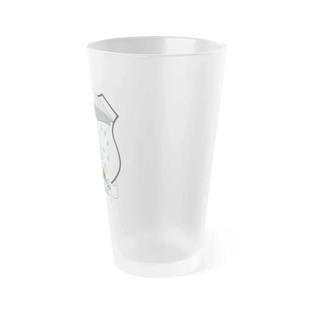 USCG Air Station Port Angeles PAAS (U.S. Coast Guard) Frosted Pint Glass 16oz - Go Mug Yourself