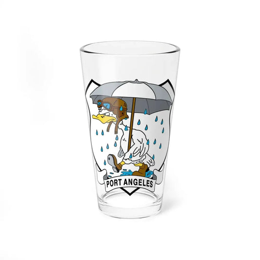 USCG Air Station Port Angeles PAAS (U.S. Coast Guard) Pint Glass 16oz 16oz - Go Mug Yourself