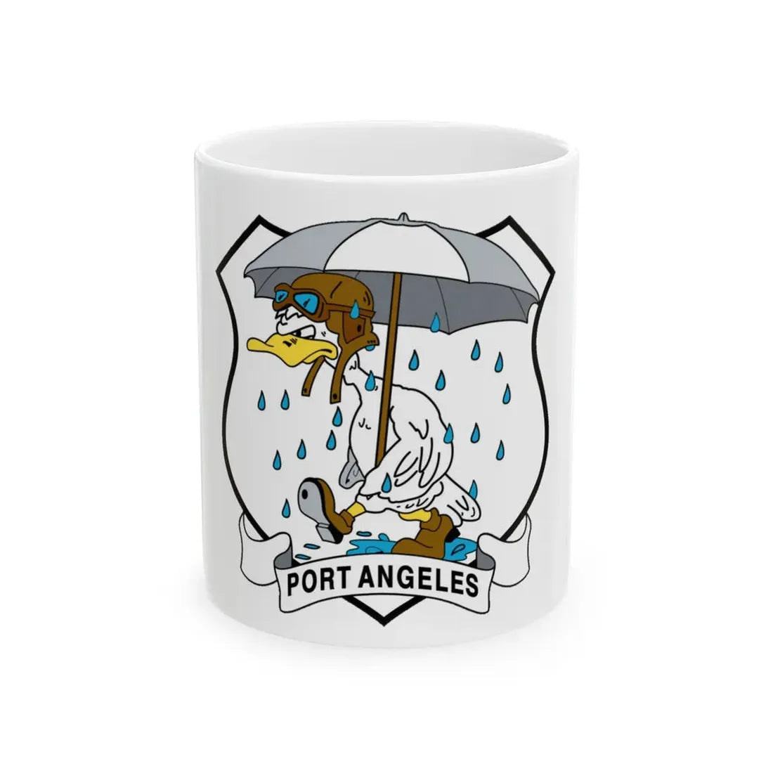 USCG Air Station Port Angeles PAAS (U.S. Coast Guard) White Coffee Mug 11oz - Go Mug Yourself