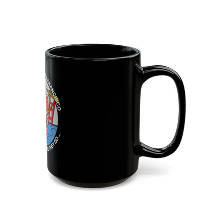 USCG Air Station San Francisco 2 (U.S. Coast Guard) Black Coffee Mug-Go Mug Yourself