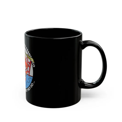 USCG Air Station San Francisco 2 (U.S. Coast Guard) Black Coffee Mug-Go Mug Yourself