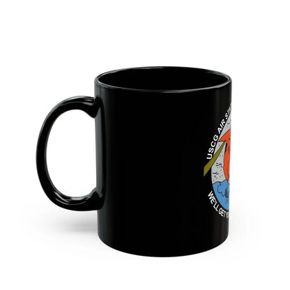 USCG Air Station San Francisco 2 (U.S. Coast Guard) Black Coffee Mug-Go Mug Yourself