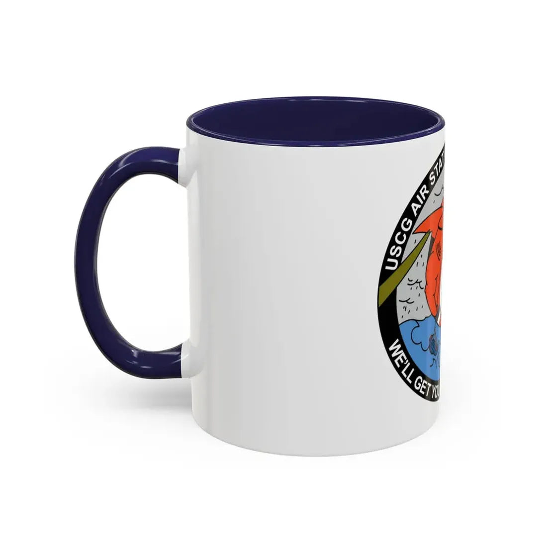 USCG Air Station San Francisco 2 (U.S. Coast Guard) Accent Coffee Mug - Go Mug Yourself