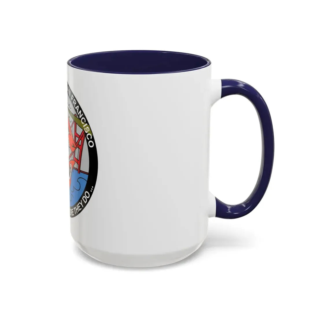 USCG Air Station San Francisco 2 (U.S. Coast Guard) Accent Coffee Mug - Go Mug Yourself
