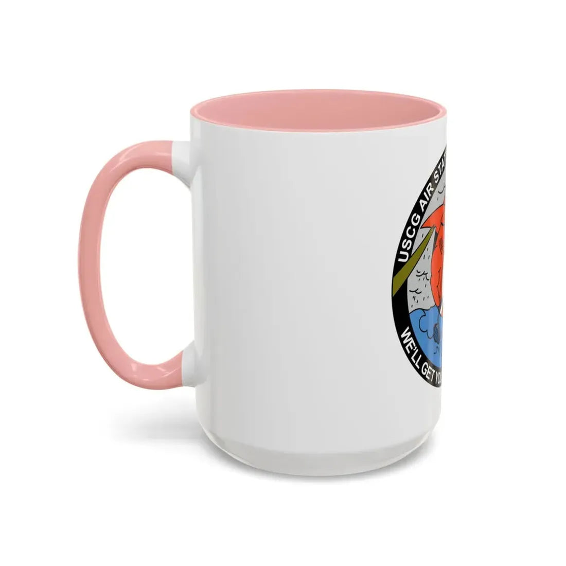 USCG Air Station San Francisco 2 (U.S. Coast Guard) Accent Coffee Mug - Go Mug Yourself