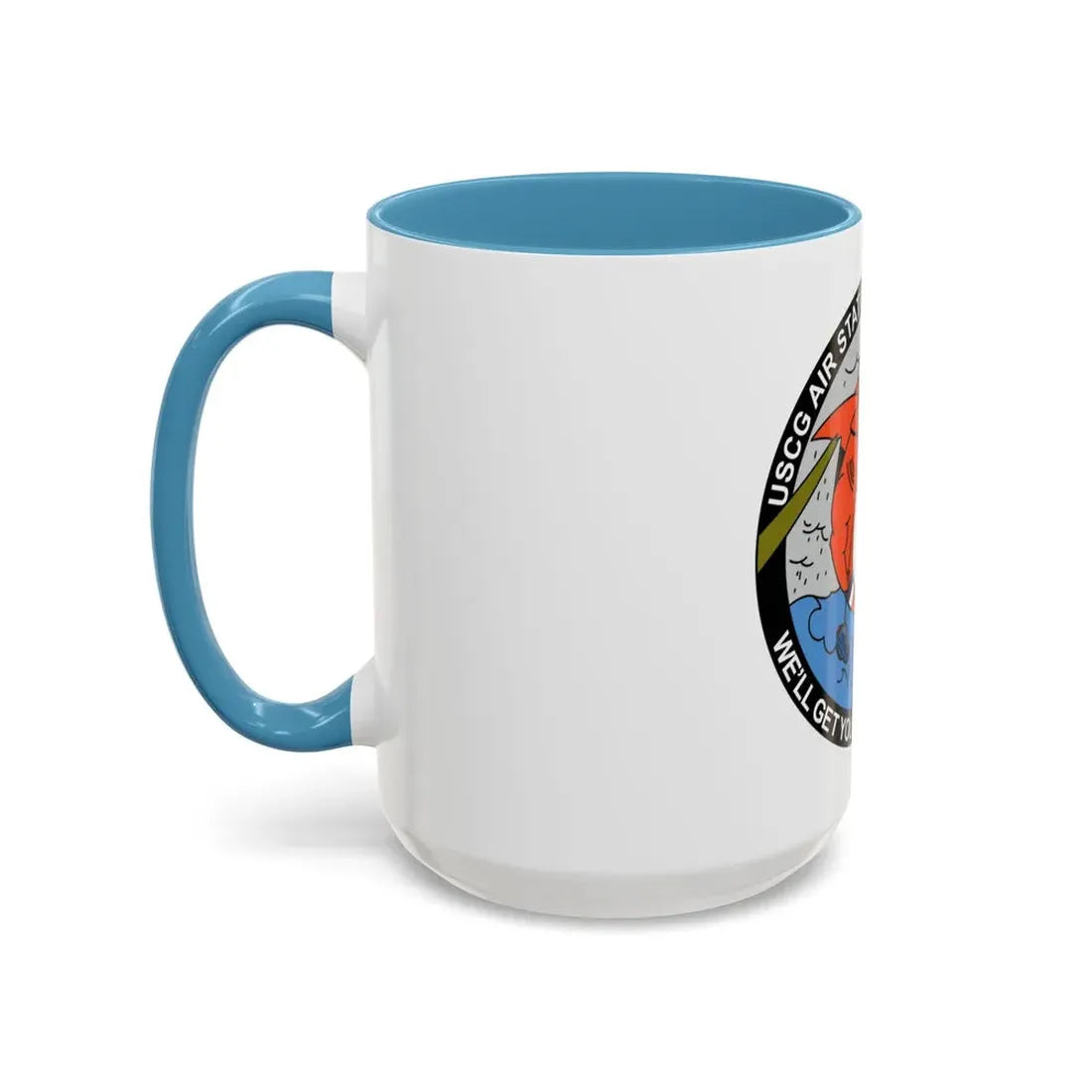 USCG Air Station San Francisco 2 (U.S. Coast Guard) Accent Coffee Mug - Go Mug Yourself