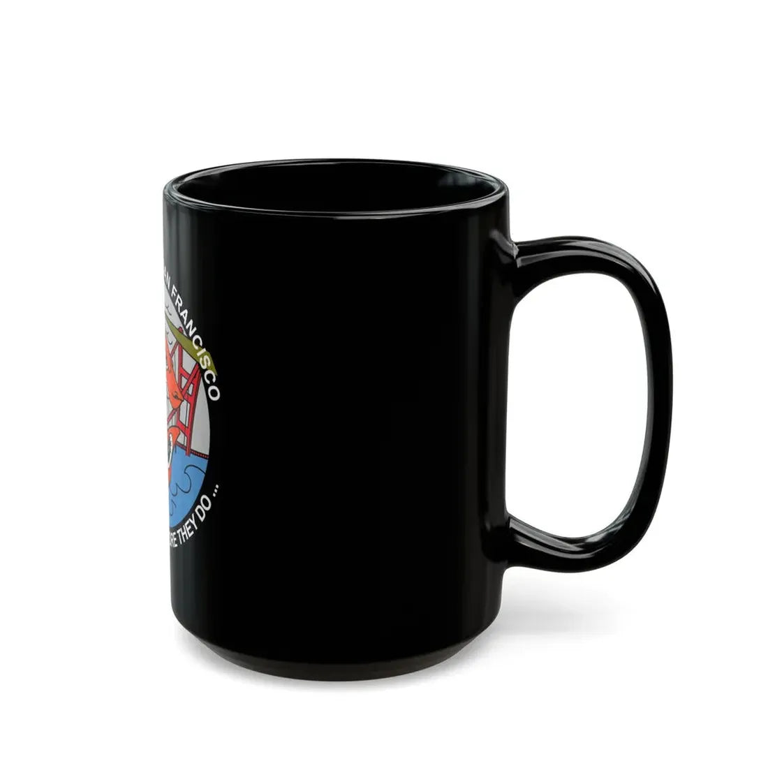 USCG Air Station San Francisco 2 (U.S. Coast Guard) Black Coffee Mug - Go Mug Yourself