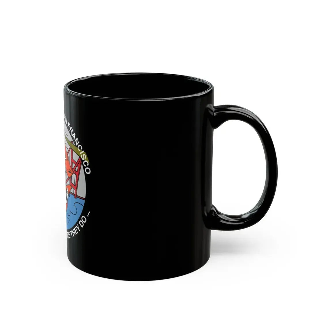 USCG Air Station San Francisco 2 (U.S. Coast Guard) Black Coffee Mug - Go Mug Yourself