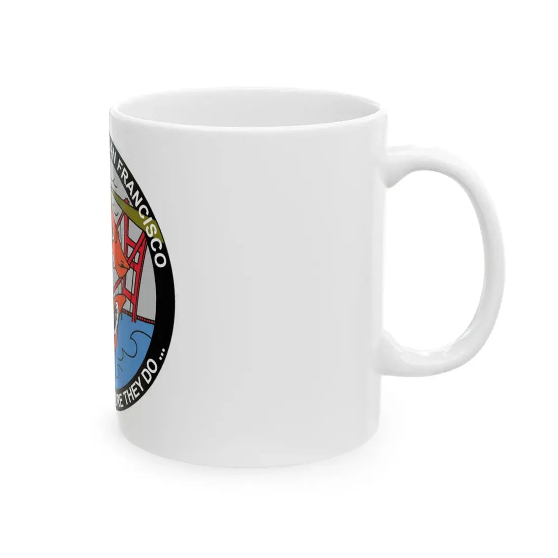 USCG Air Station San Francisco 2 (U.S. Coast Guard) White Coffee Mug - Go Mug Yourself