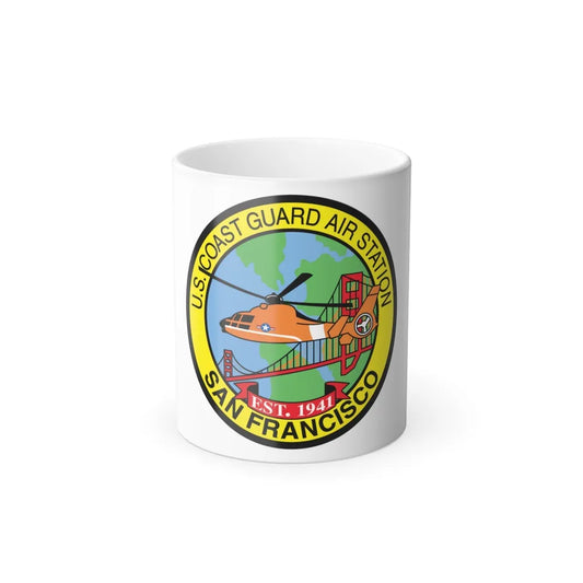USCG Air Station San Francisco (U.S. Coast Guard) Color Changing Mug 11oz-11oz-Go Mug Yourself