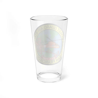 USCG Air Station San Francisco (U.S. Coast Guard) Pint Glass 16oz-Go Mug Yourself