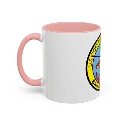 USCG Air Station San Francisco (U.S. Coast Guard) Accent Coffee Mug - Go Mug Yourself