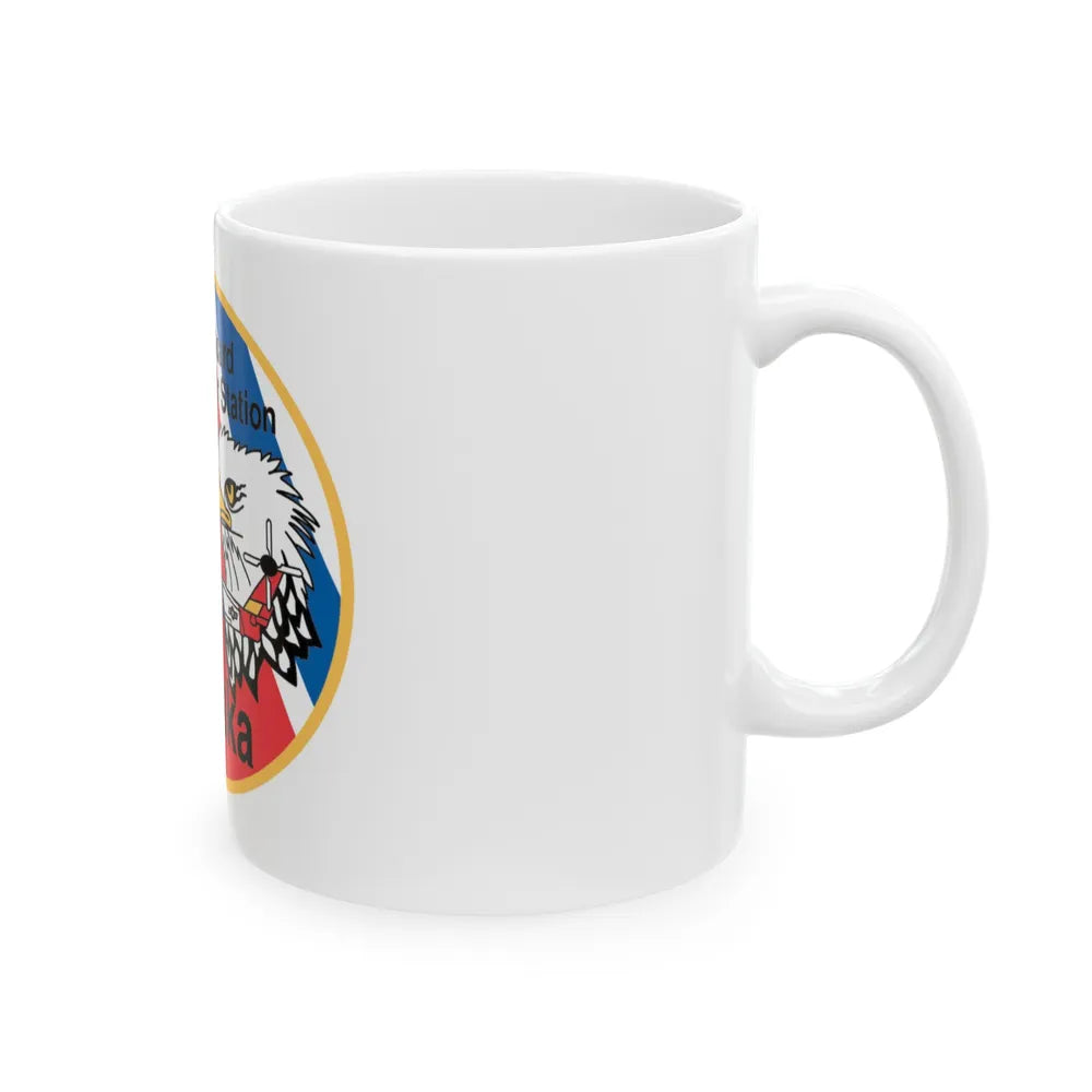 USCG Air Station Sitka (U.S. Coast Guard) White Coffee Mug-Go Mug Yourself