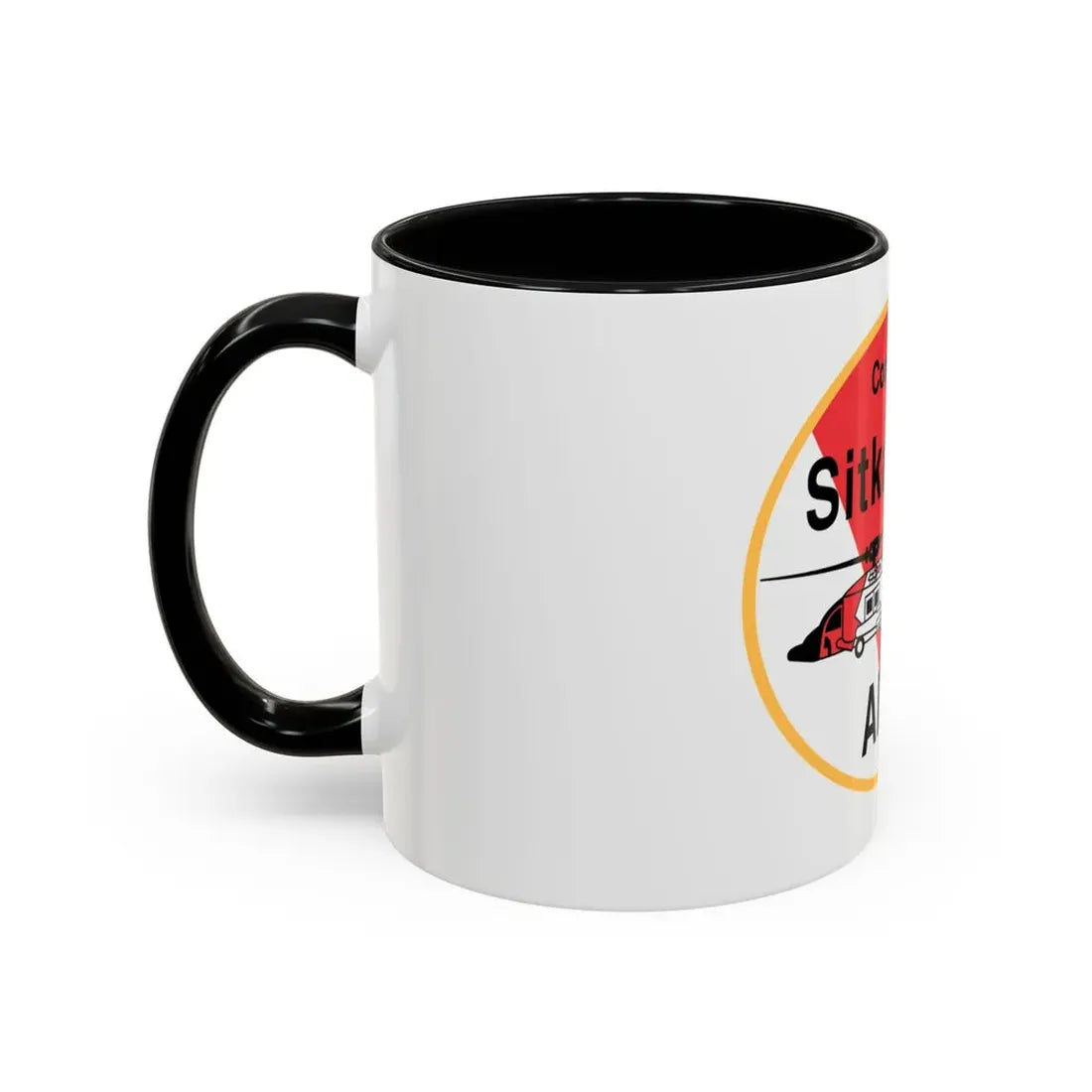 USCG Air Station Sitka (U.S. Coast Guard) Accent Coffee Mug - Go Mug Yourself