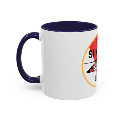 USCG Air Station Sitka (U.S. Coast Guard) Accent Coffee Mug - Go Mug Yourself