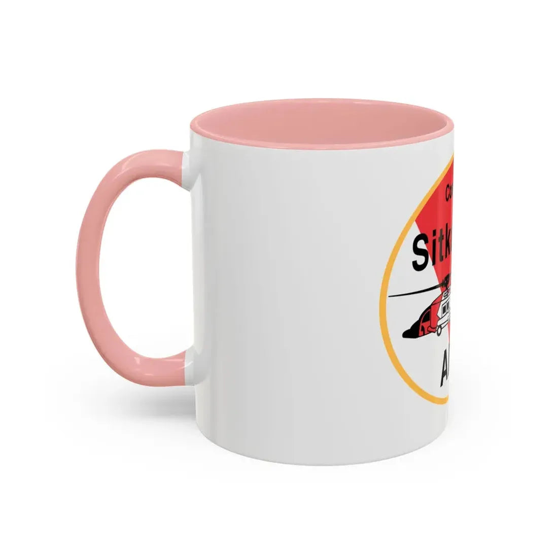 USCG Air Station Sitka (U.S. Coast Guard) Accent Coffee Mug - Go Mug Yourself