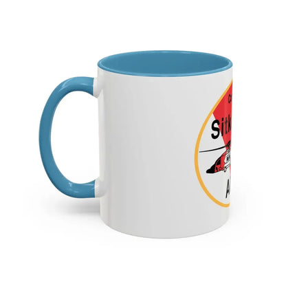 USCG Air Station Sitka (U.S. Coast Guard) Accent Coffee Mug - Go Mug Yourself