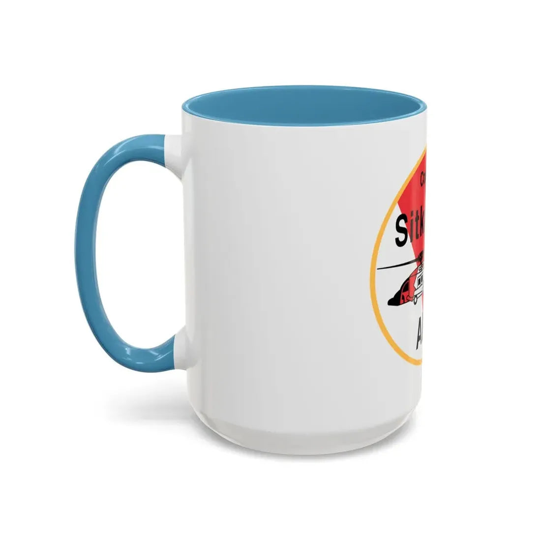 USCG Air Station Sitka (U.S. Coast Guard) Accent Coffee Mug - Go Mug Yourself