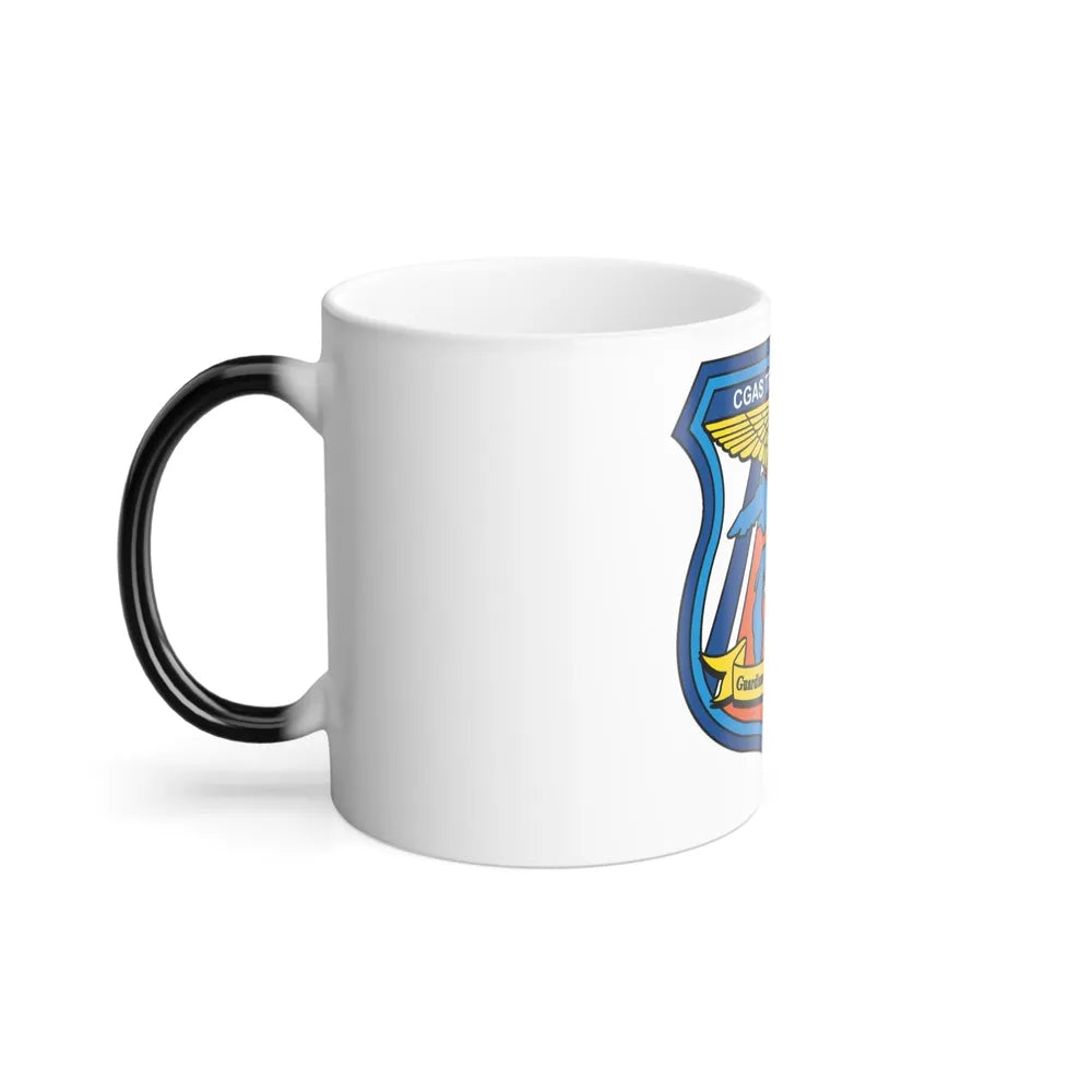 USCG Air Station Traverse City (U.S. Coast Guard) Color Changing Mug 11oz-Go Mug Yourself