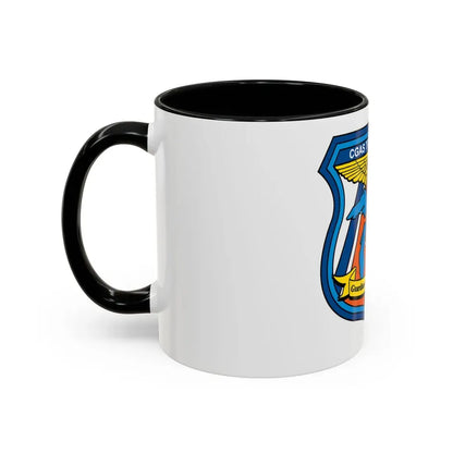USCG Air Station Traverse City (U.S. Coast Guard) Accent Coffee Mug - Go Mug Yourself