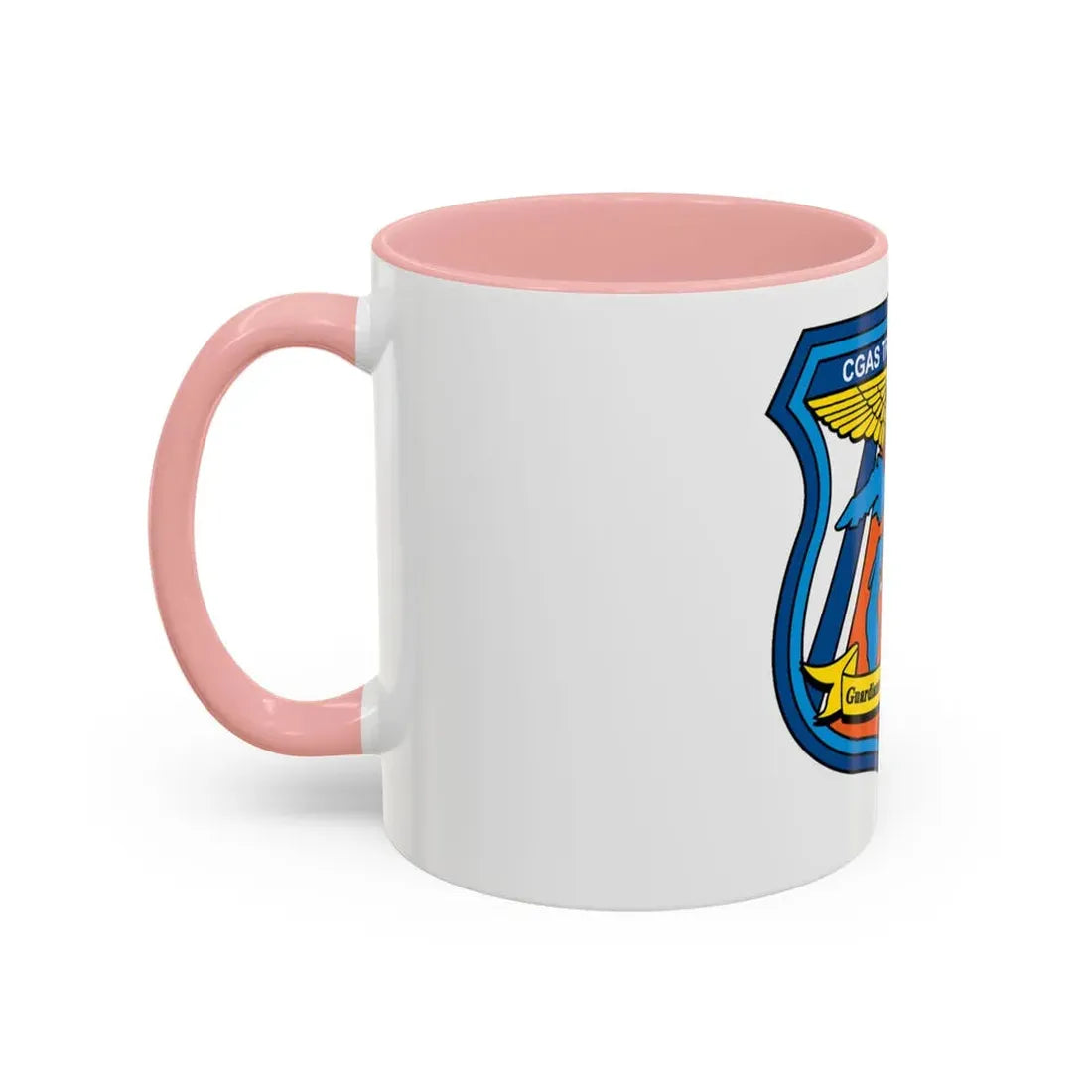 USCG Air Station Traverse City (U.S. Coast Guard) Accent Coffee Mug - Go Mug Yourself