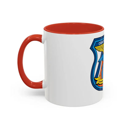 USCG Air Station Traverse City (U.S. Coast Guard) Accent Coffee Mug - Go Mug Yourself