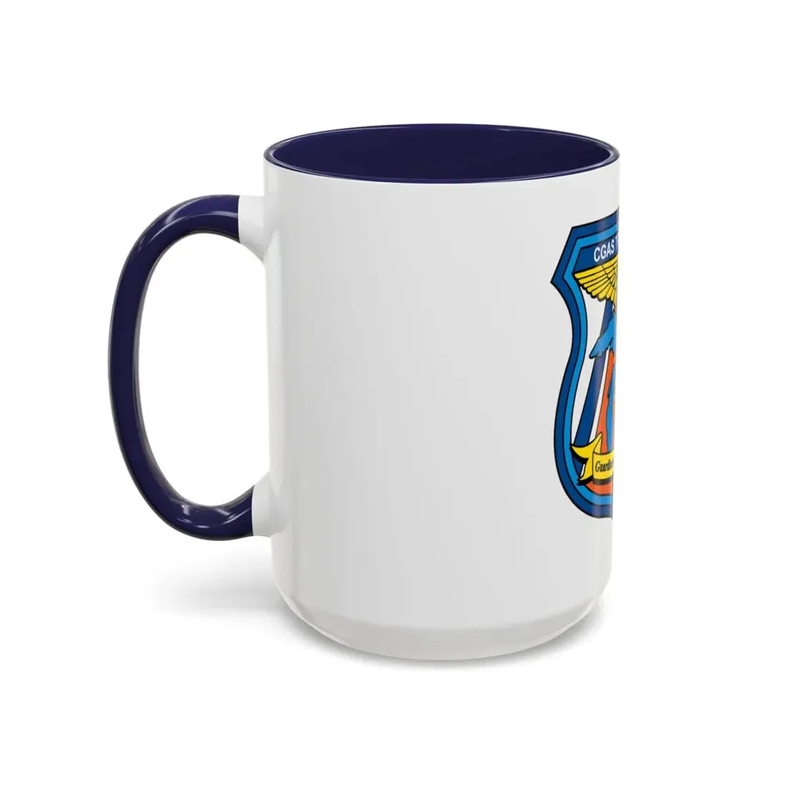 USCG Air Station Traverse City (U.S. Coast Guard) Accent Coffee Mug - Go Mug Yourself