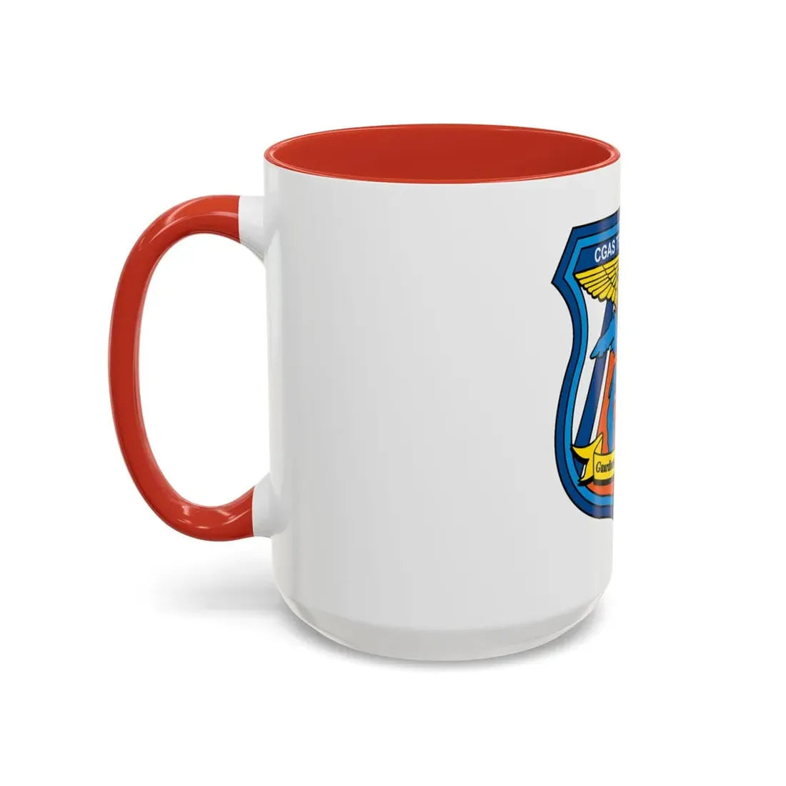 USCG Air Station Traverse City (U.S. Coast Guard) Accent Coffee Mug - Go Mug Yourself