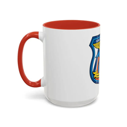 USCG Air Station Traverse City (U.S. Coast Guard) Accent Coffee Mug - Go Mug Yourself