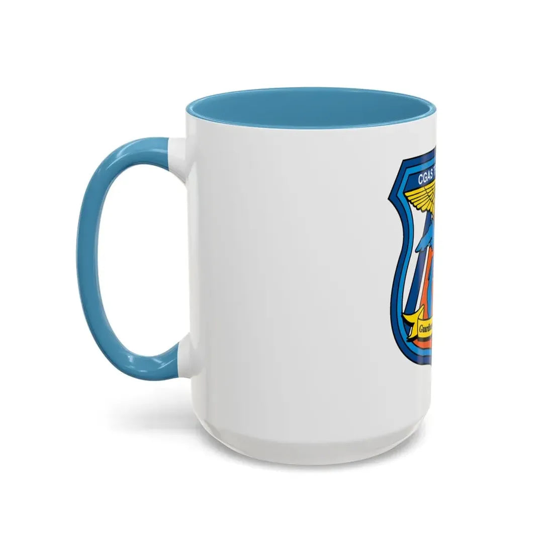 USCG Air Station Traverse City (U.S. Coast Guard) Accent Coffee Mug - Go Mug Yourself