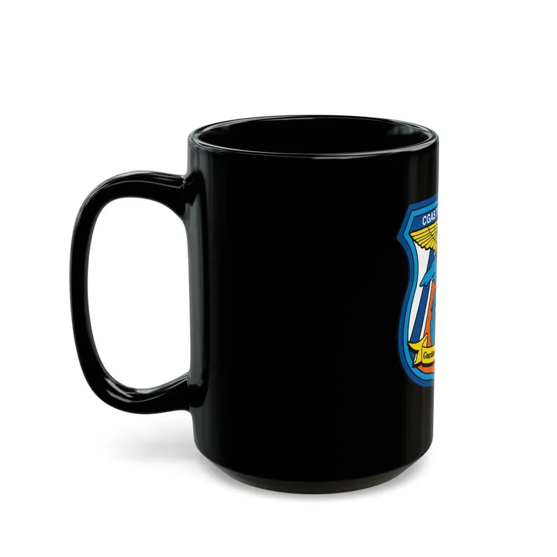 USCG Air Station Traverse City (U.S. Coast Guard) Black Coffee Mug - Go Mug Yourself