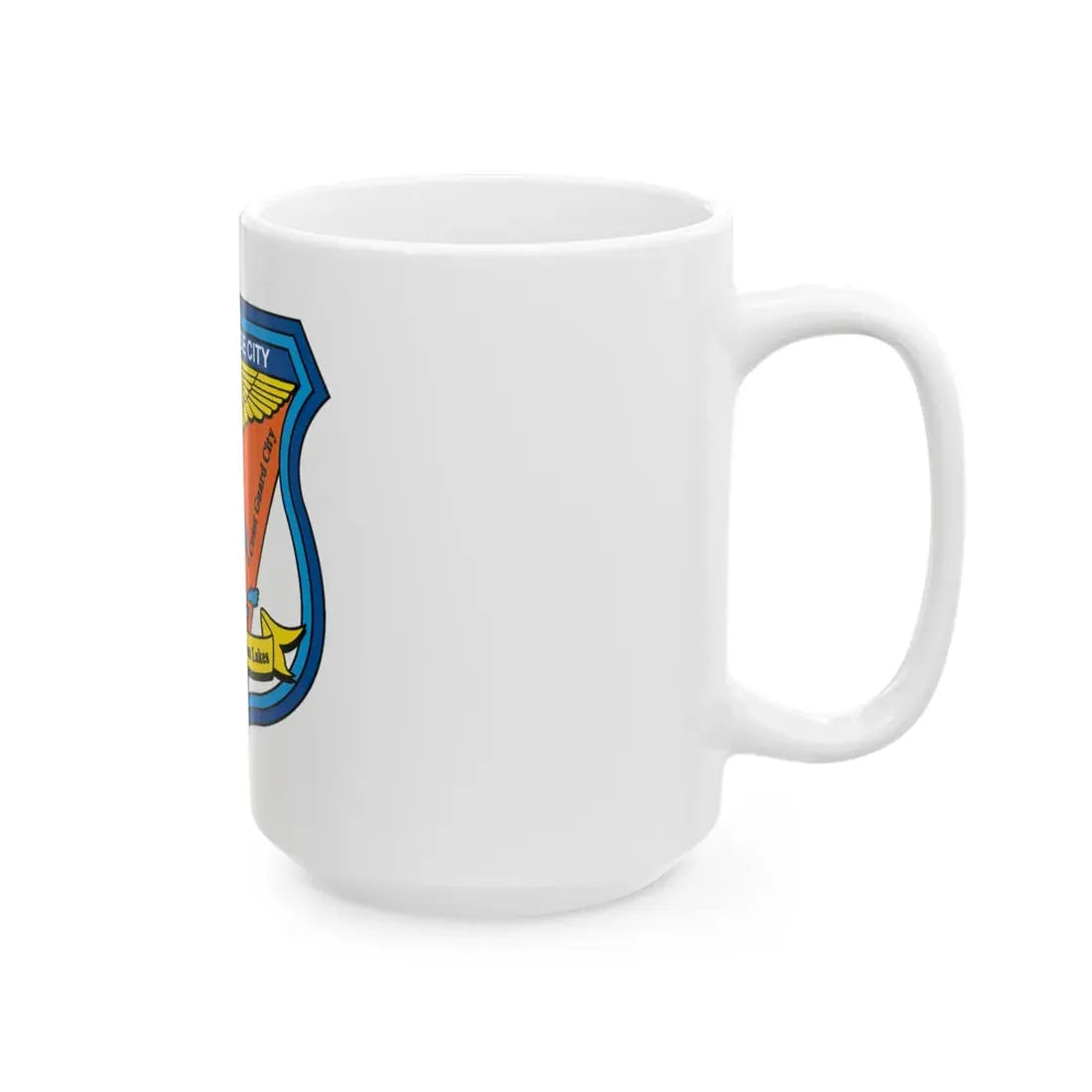 USCG Air Station Traverse City (U.S. Coast Guard) White Coffee Mug - Go Mug Yourself