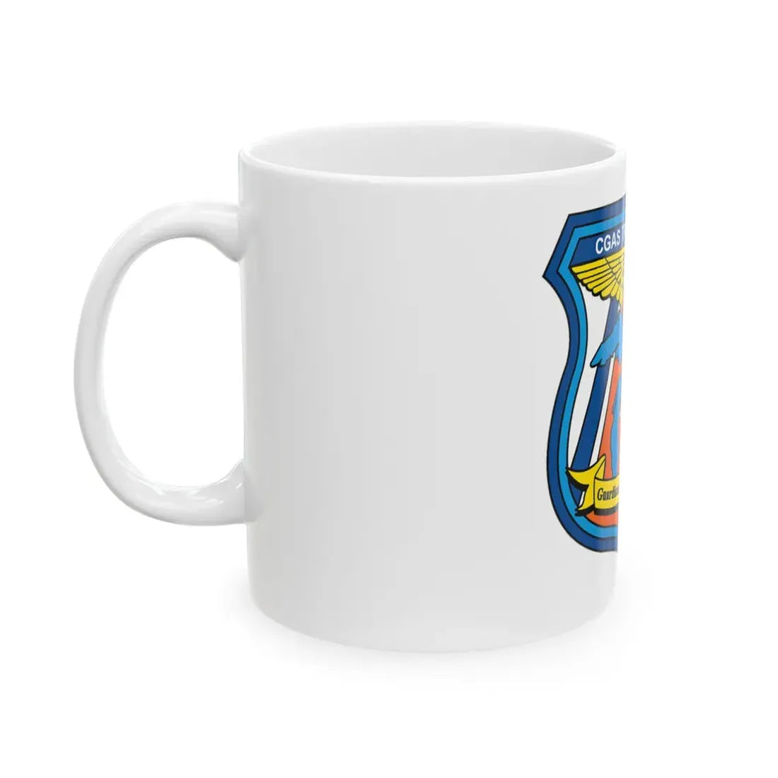 USCG Air Station Traverse City (U.S. Coast Guard) White Coffee Mug - Go Mug Yourself