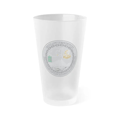 USCG ANT Kennewick (U.S. Coast Guard) Frosted Pint Glass 16oz Default Title - Go Mug Yourself