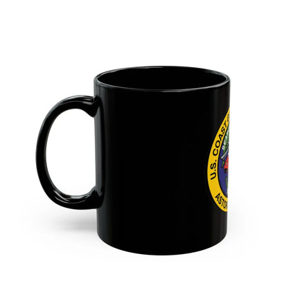 USCG AS Astoria Oregon (U.S. Coast Guard) Black Coffee Mug-Go Mug Yourself