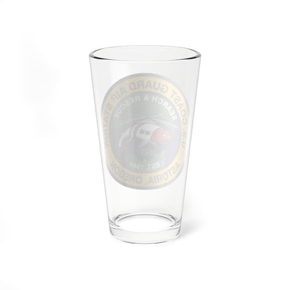 USCG AS Astoria Oregon (U.S. Coast Guard) Pint Glass 16oz-Go Mug Yourself