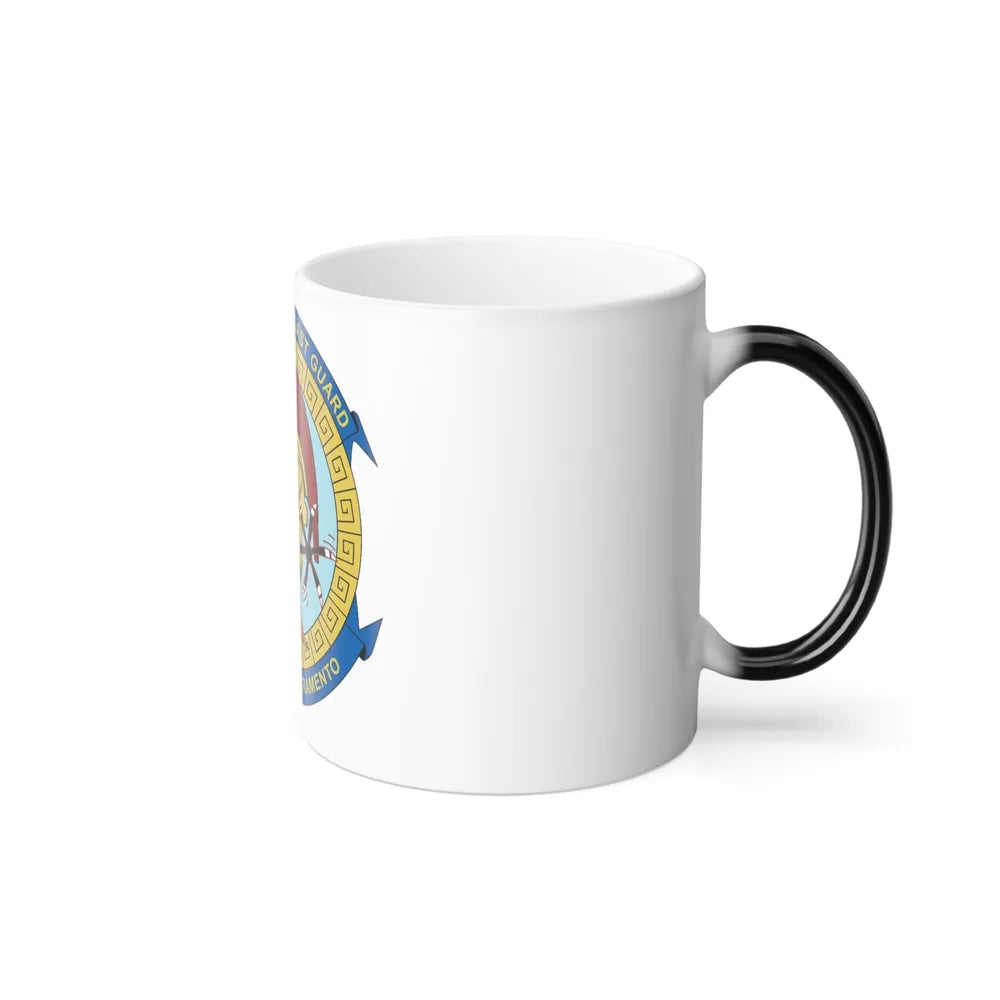 USCG AS Sacramento CA (U.S. Coast Guard) Color Changing Mug 11oz-Go Mug Yourself