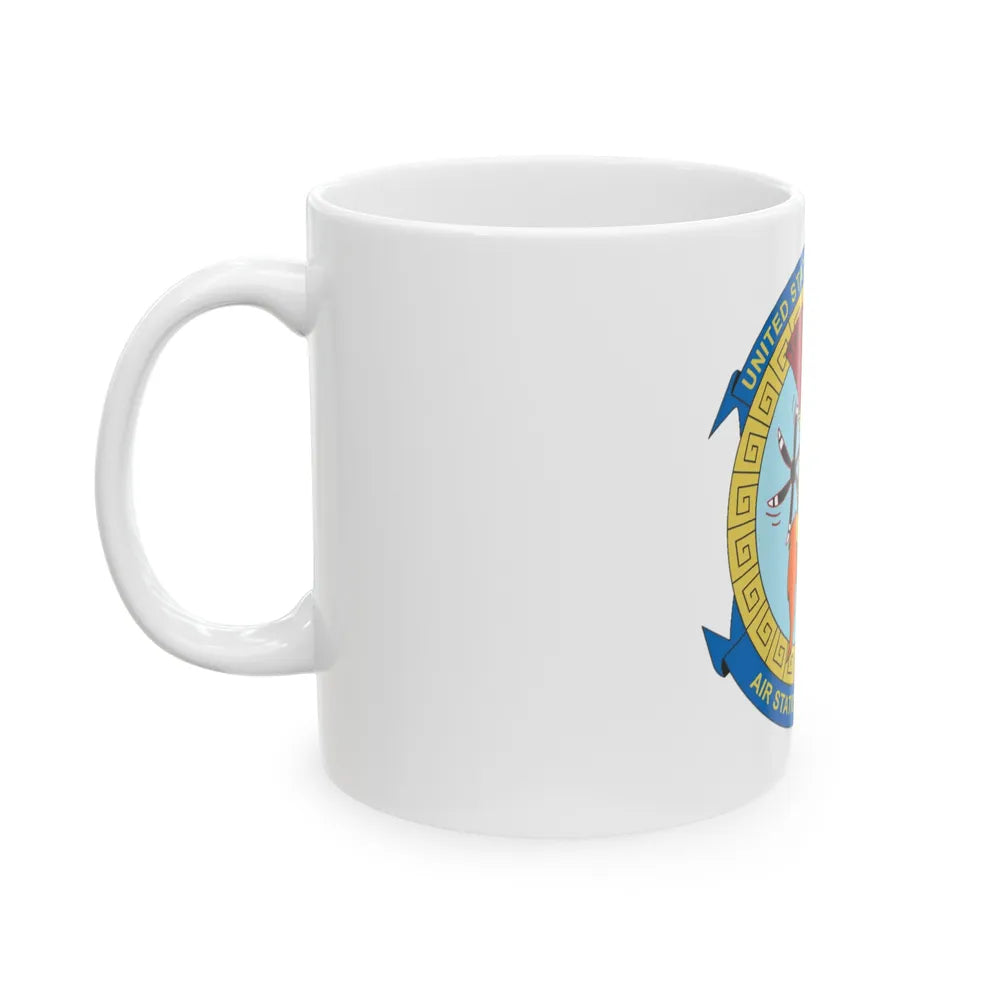 USCG AS Sacramento CA (U.S. Coast Guard) White Coffee Mug-Go Mug Yourself