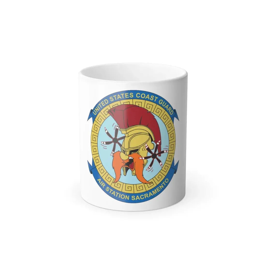 USCG AS Sacramento CA (U.S. Coast Guard) Color Changing Coffee Mug 11oz - Go Mug Yourself