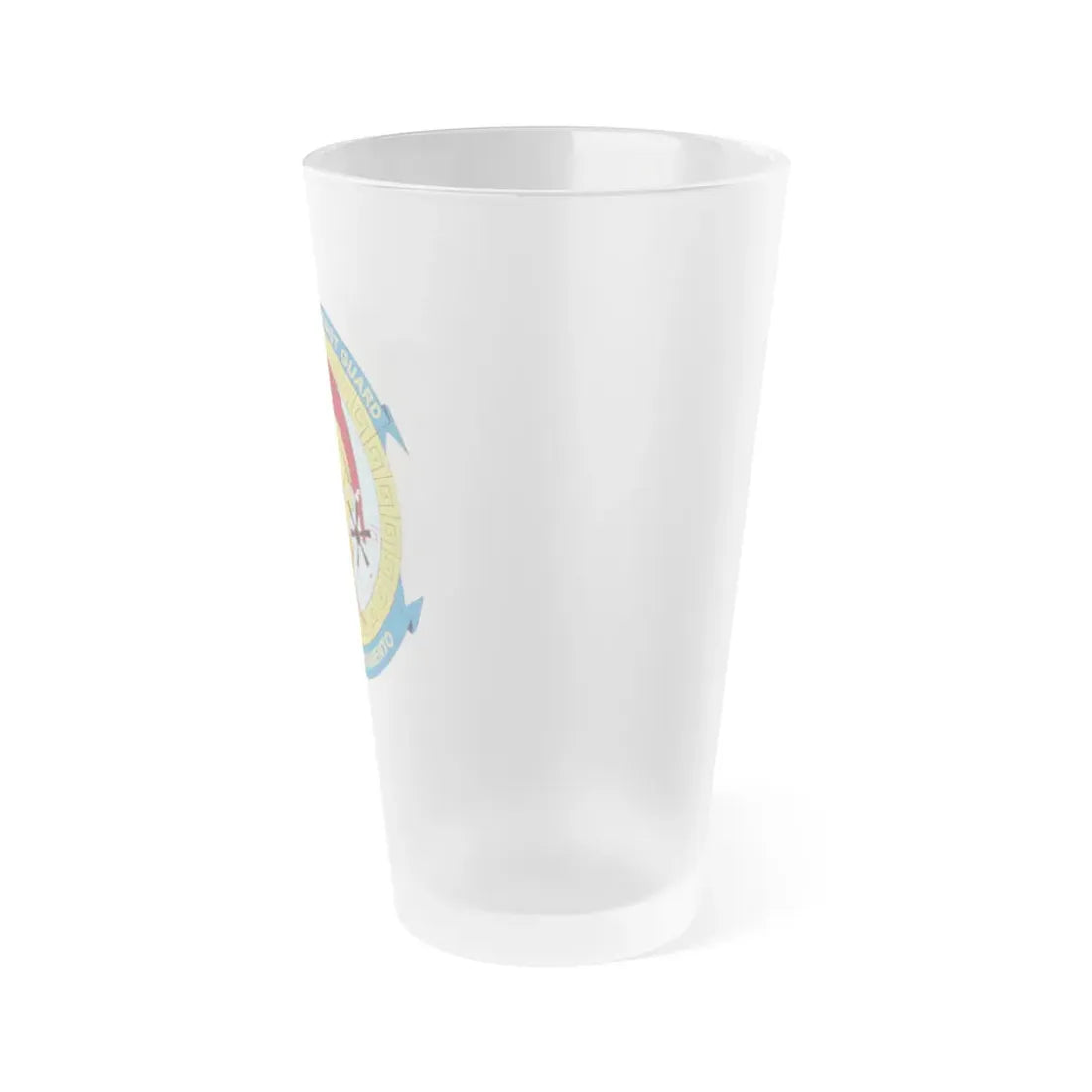 USCG AS Sacramento CA (U.S. Coast Guard) Frosted Pint Glass 16oz - Go Mug Yourself