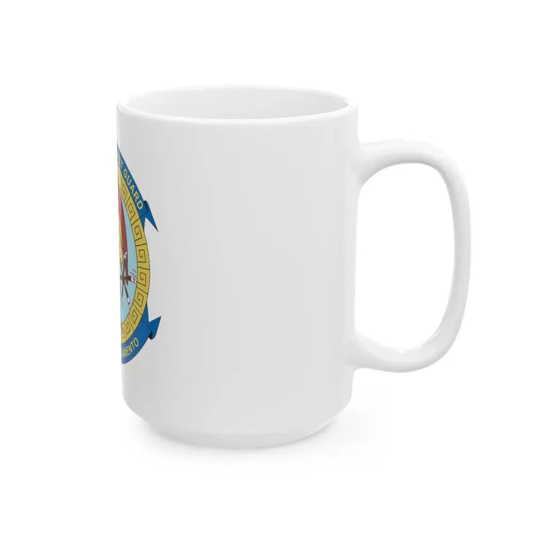 USCG AS Sacramento CA (U.S. Coast Guard) White Coffee Mug - Go Mug Yourself