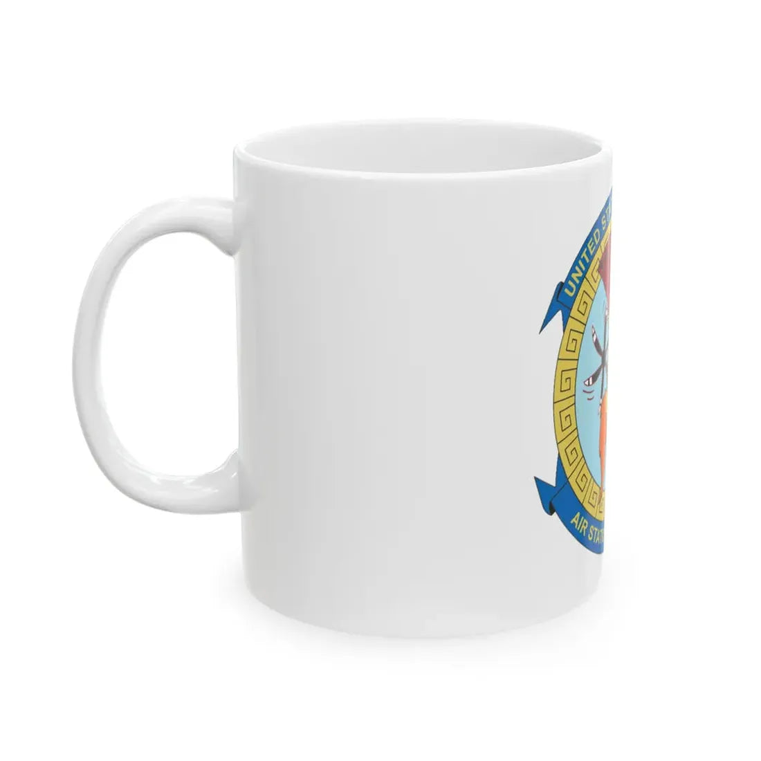 USCG AS Sacramento CA (U.S. Coast Guard) White Coffee Mug - Go Mug Yourself
