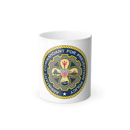 USCG Assistant Commandant for Prevention Policy (U.S. Coast Guard) Color Changing Mug 11oz-11oz-Go Mug Yourself