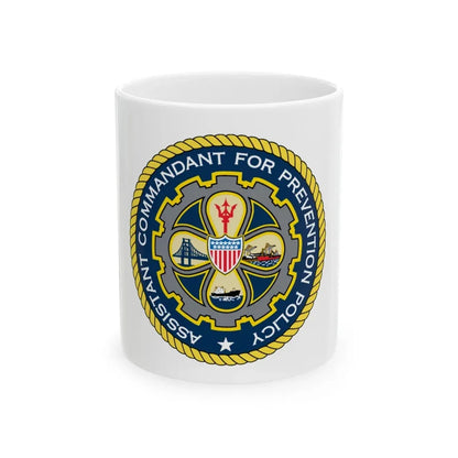 USCG Assistant Commandant for Prevention Policy (U.S. Coast Guard) White Coffee Mug 11oz - Go Mug Yourself