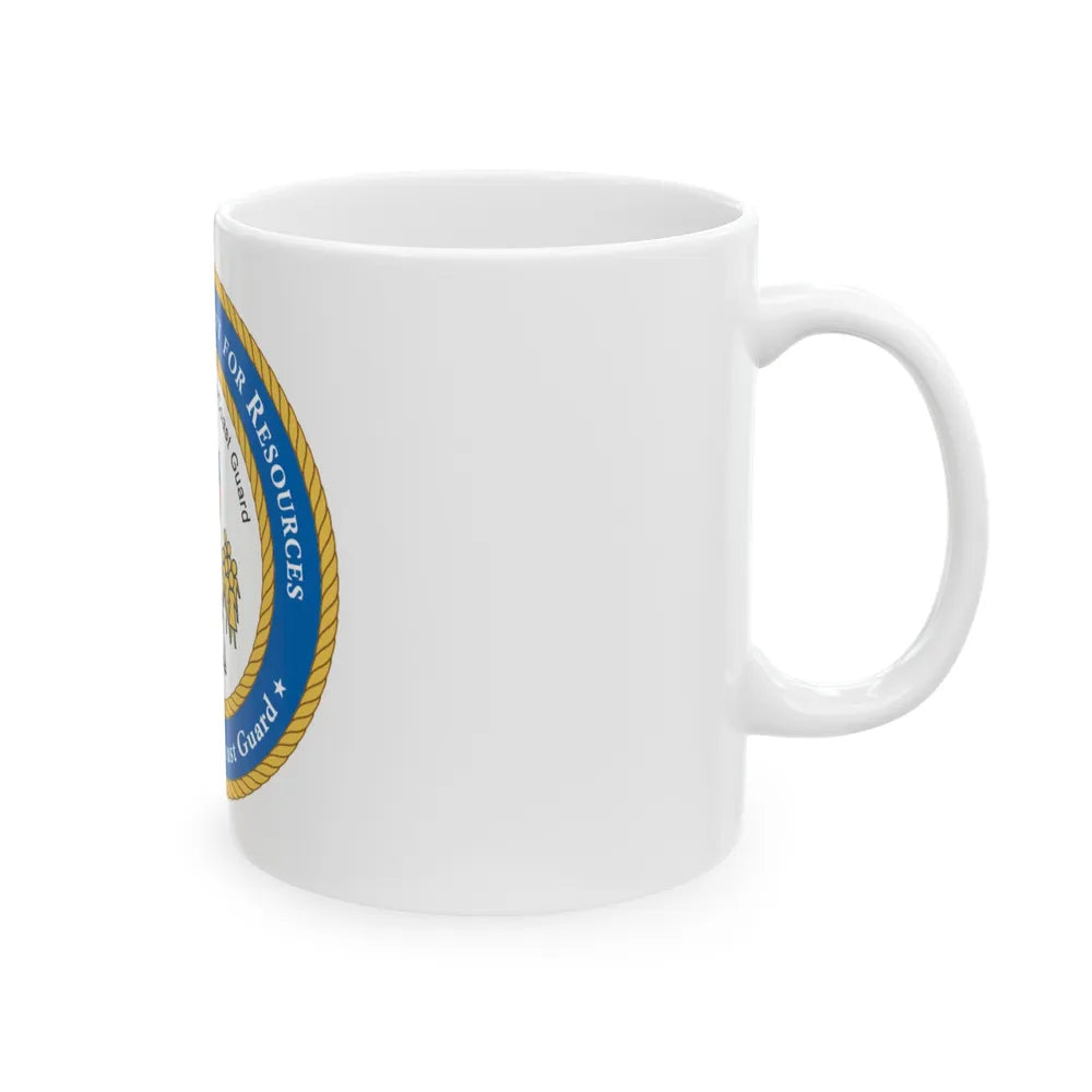 USCG Asst Commandant for Resources (U.S. Coast Guard) White Coffee Mug-Go Mug Yourself