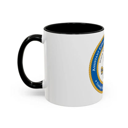 USCG Asst Commandant for Resources (U.S. Coast Guard) Accent Coffee Mug - Go Mug Yourself