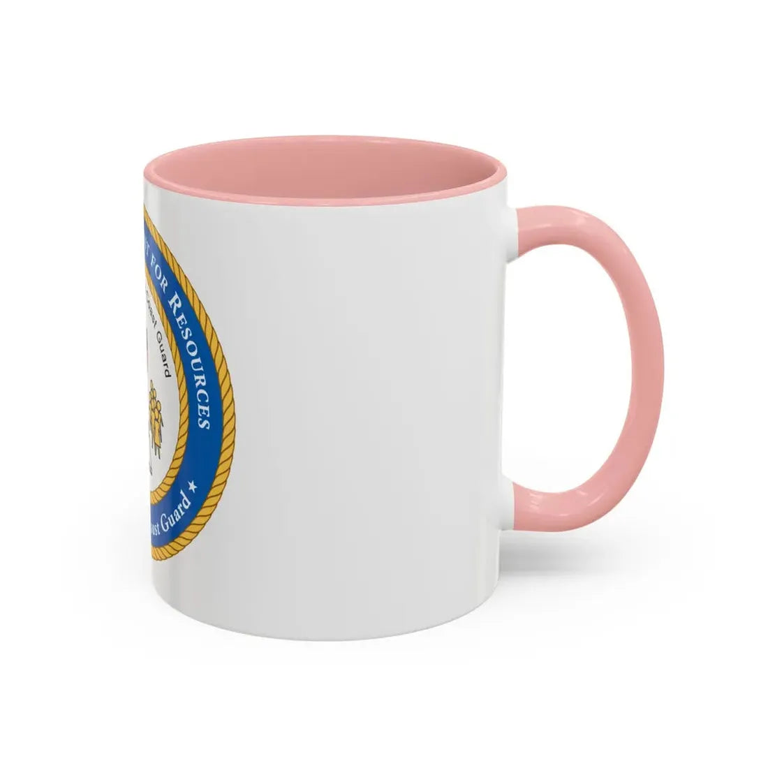 USCG Asst Commandant for Resources (U.S. Coast Guard) Accent Coffee Mug - Go Mug Yourself