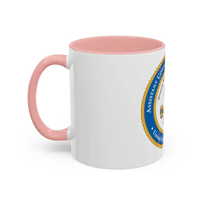 USCG Asst Commandant for Resources (U.S. Coast Guard) Accent Coffee Mug - Go Mug Yourself